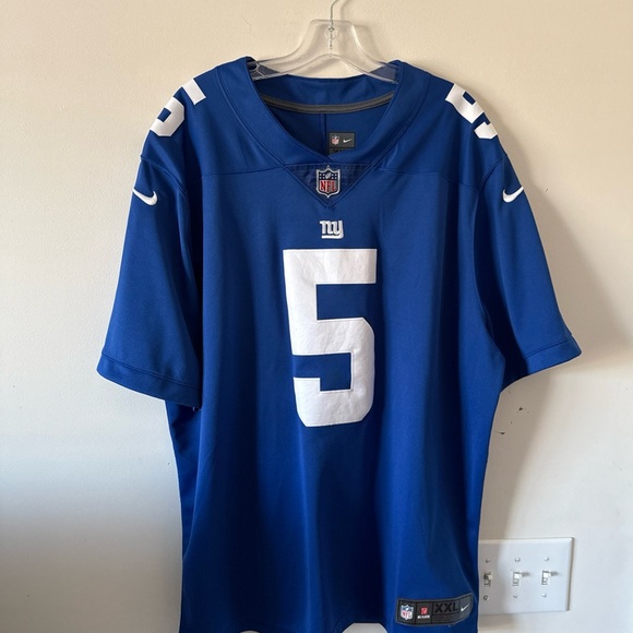 NFL Other - Men’s Nike Kayvon Thibodeaux #5 New York Giants Vapor Limited Jersey Sz 2XL Blue